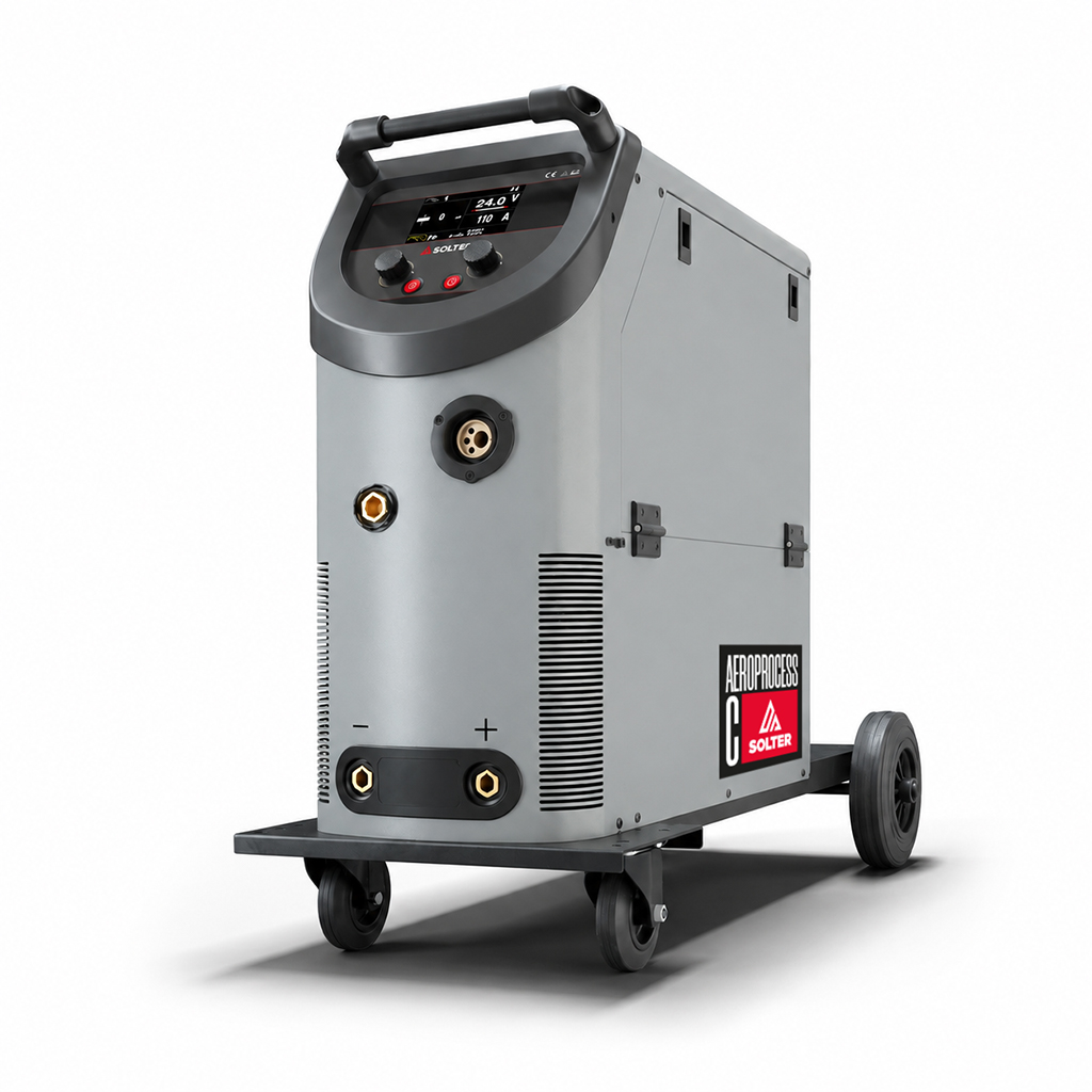 Inverter Multiprocesso SOLTER AEROPROCESS C Wi 320 320 A Trifásico Inverter Multiprocesso SOLTER AEROPROCESS C Wi 320 320 A Trifásico