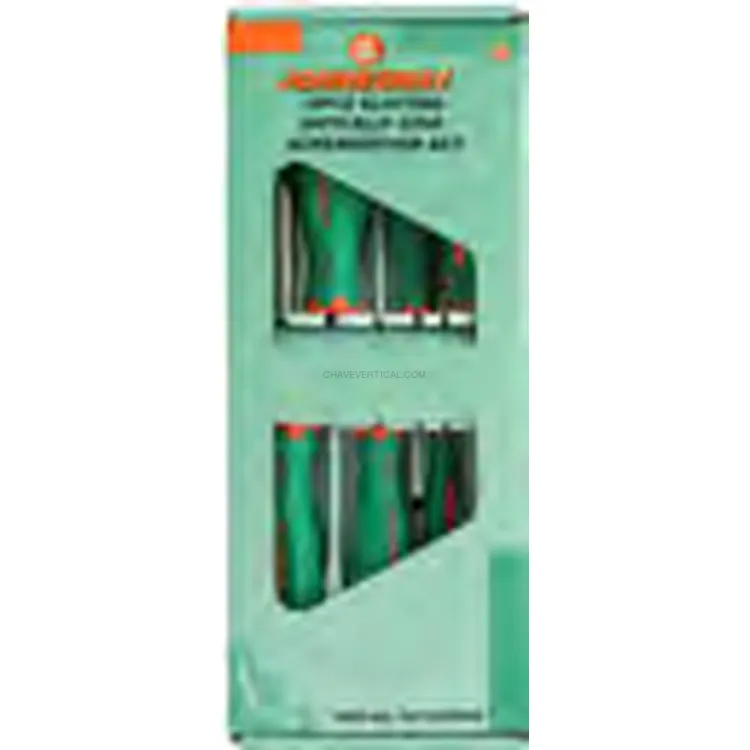 Jogo de 6 Chaves de Fenda JONNESWAY D71CS106S Jogo de 6 Chaves de Fenda JONNESWAY D71CS106S