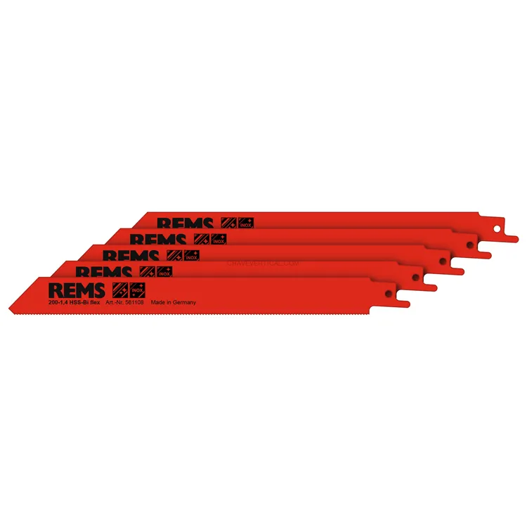 Lâmina de Serra REMS 200-1,4 Pack 5 Unidades para Serras de Sabre