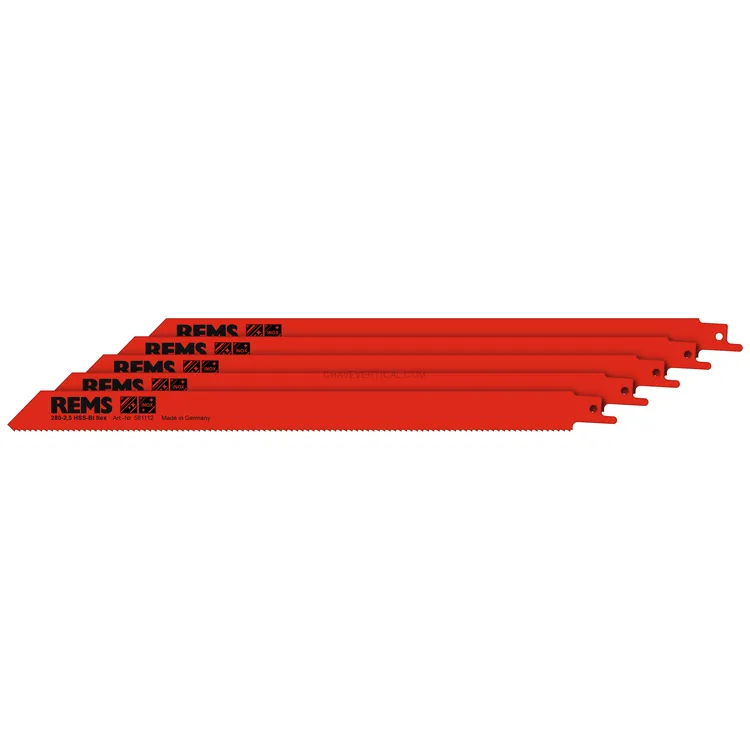 Lâmina de Serra REMS 280-2,5 Pack 5 Unidades para Serras de Sabre Lâmina de Serra REMS 280-2,5 Pack 5 Unidades para Serras de Sabre