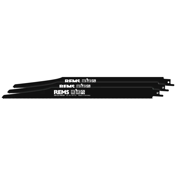 Lâmina de Serra REMS 300-2,5 Pack 3 Unidades para Serras de Sabre