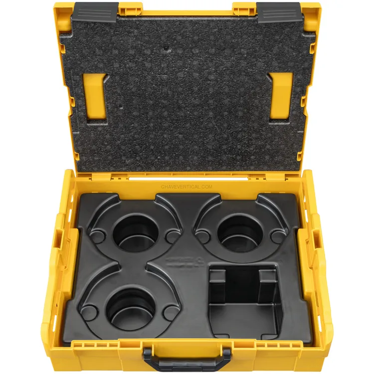 Mala de Sistema REMS L-Boxx com Inserção para Anéis de Prensar Mala de Sistema REMS L-Boxx com Inserção para Anéis de Prensar