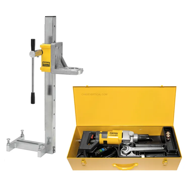 Máquina de Perfuração Diamante REMS Picus S1 Set Simplex 2 até Ø 200 MM 1850 W