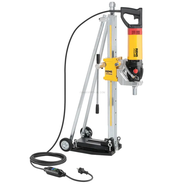 Máquina de Perfuração Diamante REMS Picus SR Set Titan 2200 W até Ø 250 MM Máquina de Perfuração Diamante REMS Picus SR Set Titan 2200 W até Ø 250 MM