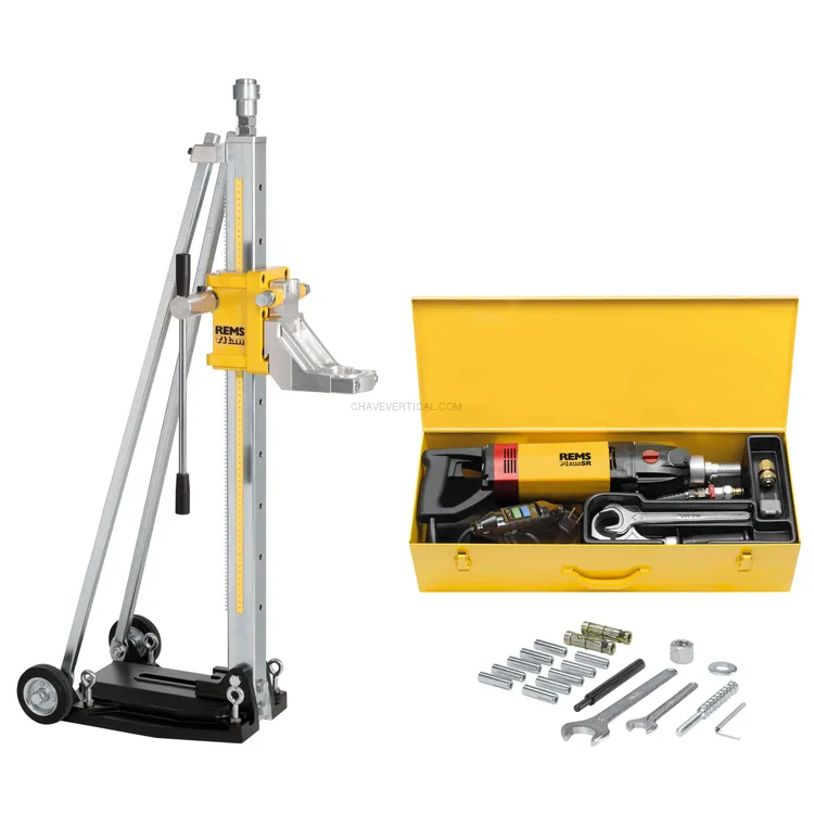 Máquina de Perfuração Diamante REMS Picus SR Set Titan 2200 W até Ø 250 MM