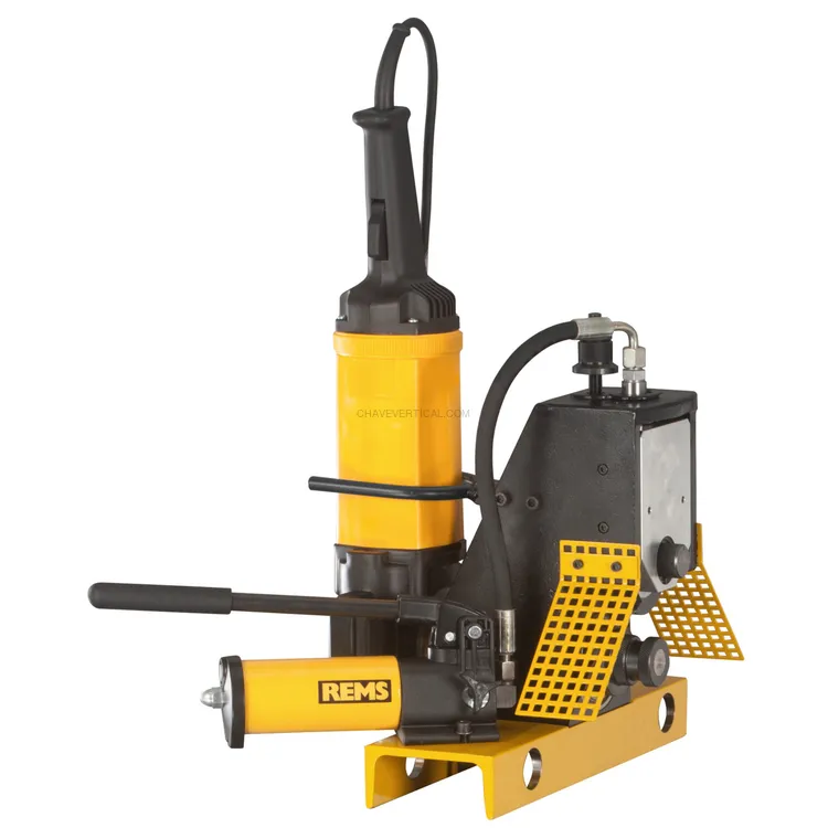 Máquina de Ranhurar Tubos REMS Collum 2 1700 W DN 25–300 / 1–12 POL