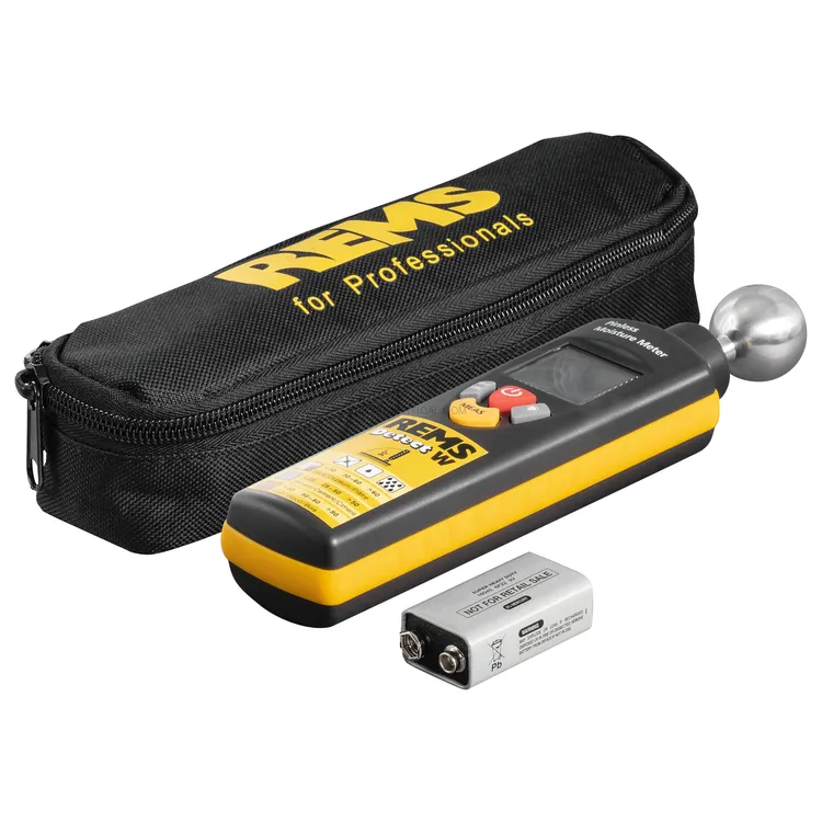 Medidor de Humidade Dielétrico REMS Detect W para Materiais de Construção