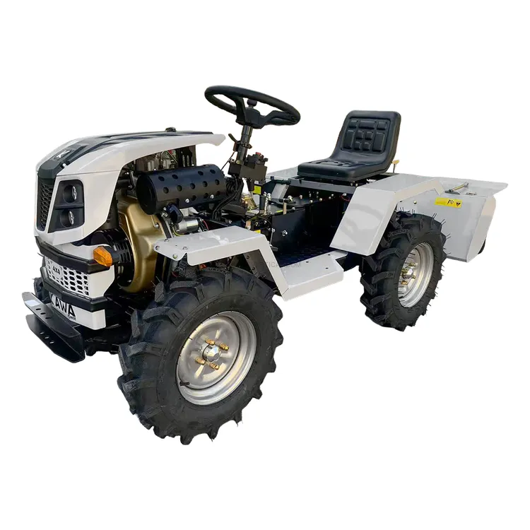 Mini-Trator a Diesel 4X4WD com Arranque Elétrico KAWAPOWER 532CC 18HP