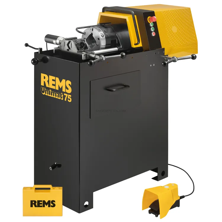 Roscadora Semiautomática REMS Unimat 75 Basic pS 400 V 2000/2300 W Roscadora Semiautomática REMS Unimat 75 Basic pS 400 V 2000/2300 W