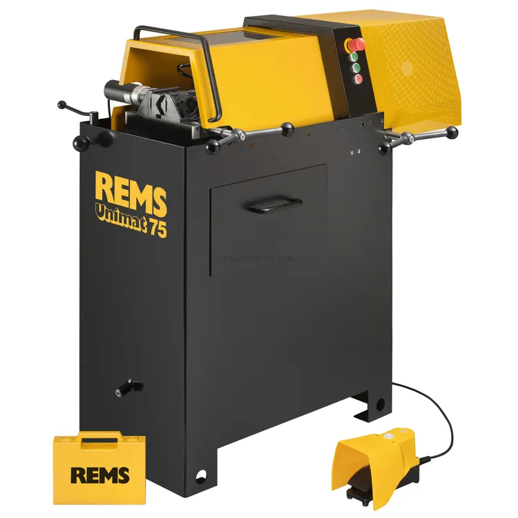 Roscadora Semiautomática REMS Unimat 75 Basic pS 400 V 2000/2300 W